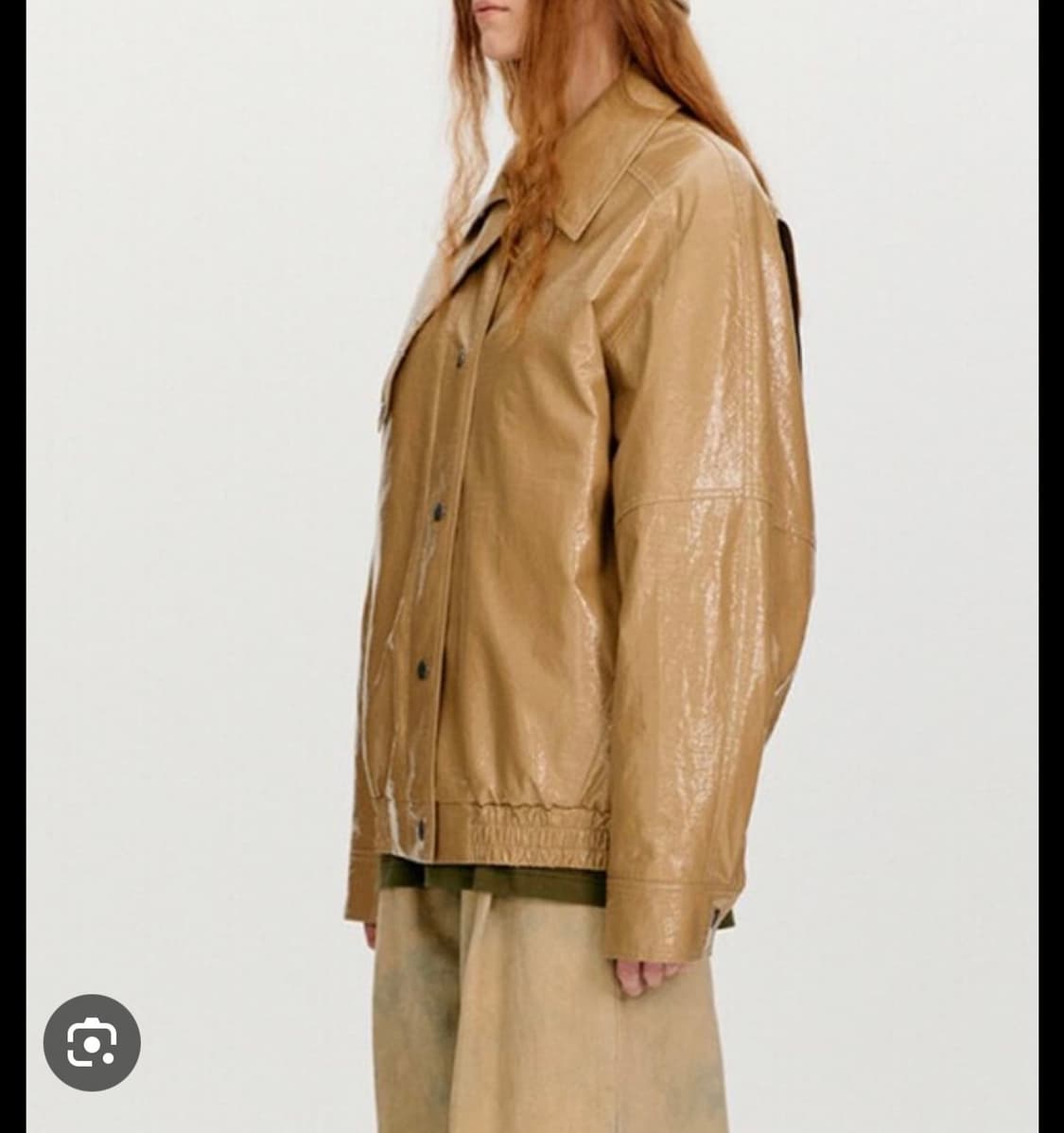 TheOpen Product 더오픈프로덕트 레더 봄버 자켓 상품이미지1