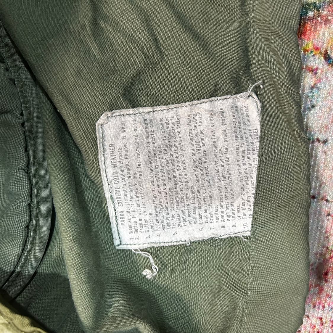 [M] 60s m-51 개파카(라이너O) 상품이미지4