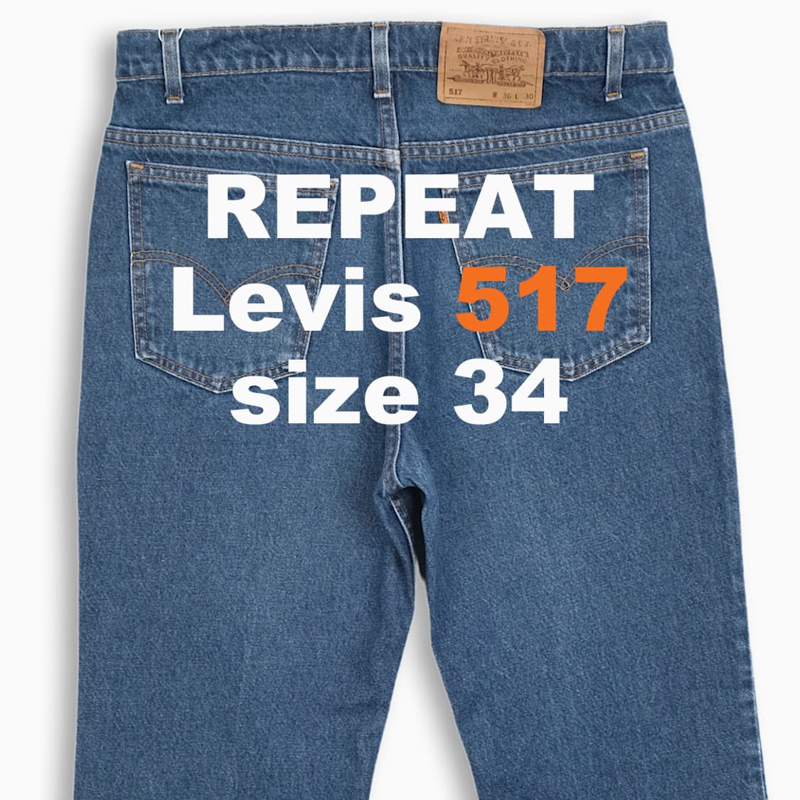 리바이스 517 오렌지탭 90sUSA OR5173682 상품이미지1