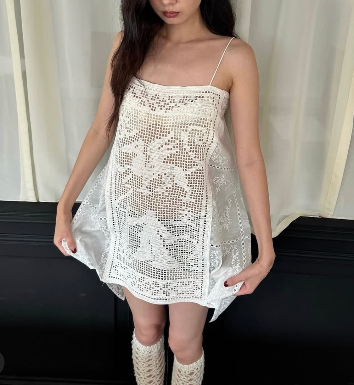 킨드레드 크로쉐 top & dress 상품이미지1