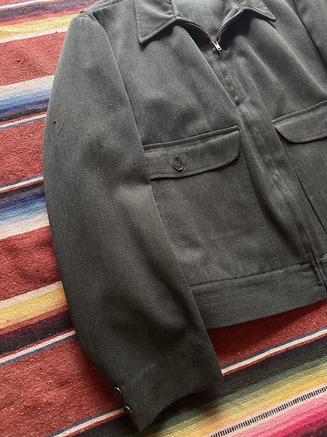 50s USA Vintage Whipcord Work Jacket 상품이미지2