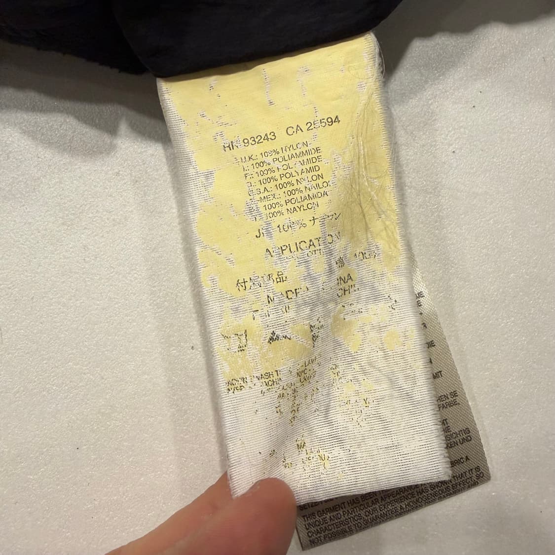 [S] 디젤 X 두카티 콜라보 나일론 블랙 자켓 B303 상품이미지9