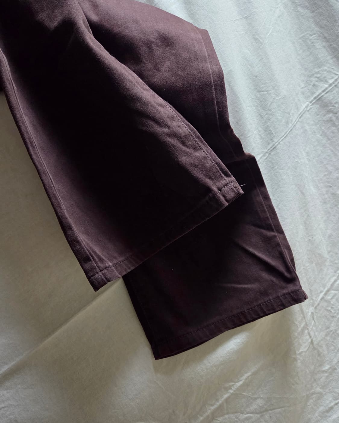 랭글러 브러시드 코튼 팬츠 브라운 36 상품이미지5