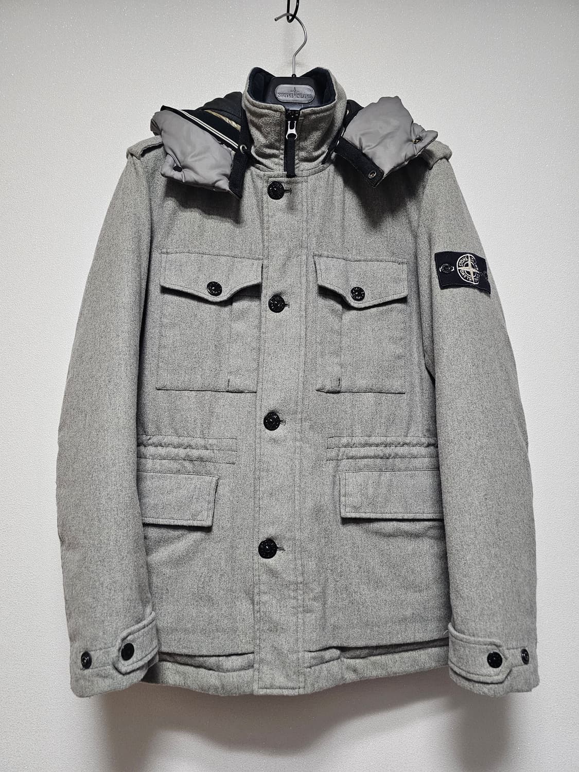 스톤아일랜드 울 블렌드 아이스 자켓 상품이미지1