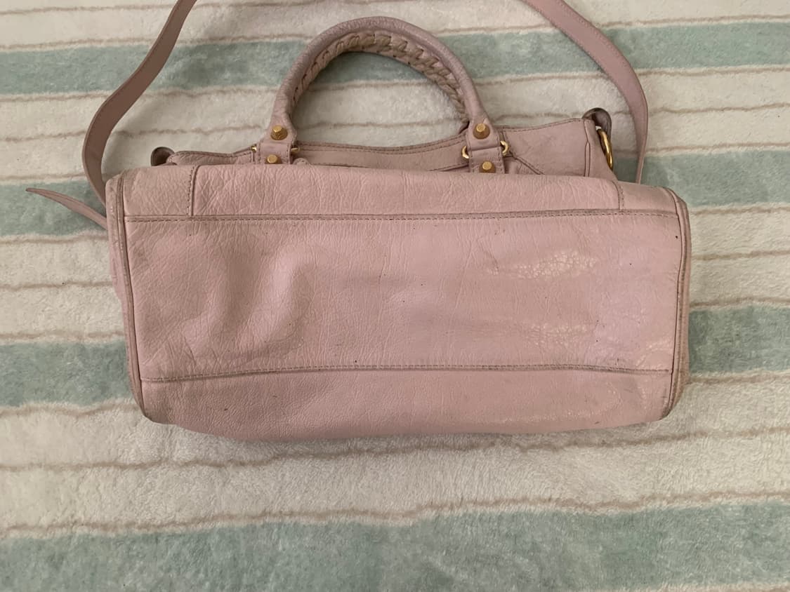 발렌시아가 모터백 시티백 핑크 가방 상품이미지2