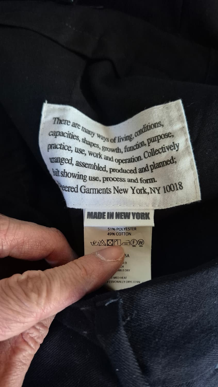 엔지니어드 가먼츠 앤도버 팬츠 다크 네이비. 유니폼 서지울 상품이미지5