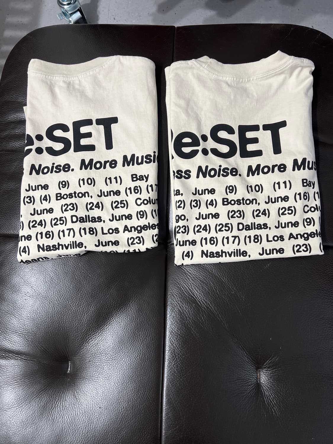 음악 페스티벌  Re:SET  투어 굿즈  (2장있습니다) 상품이미지5