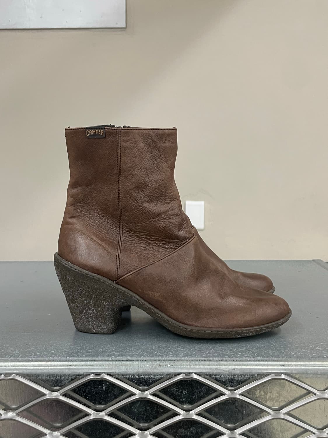 캠퍼 앵클부츠 브라운 38 상품이미지4