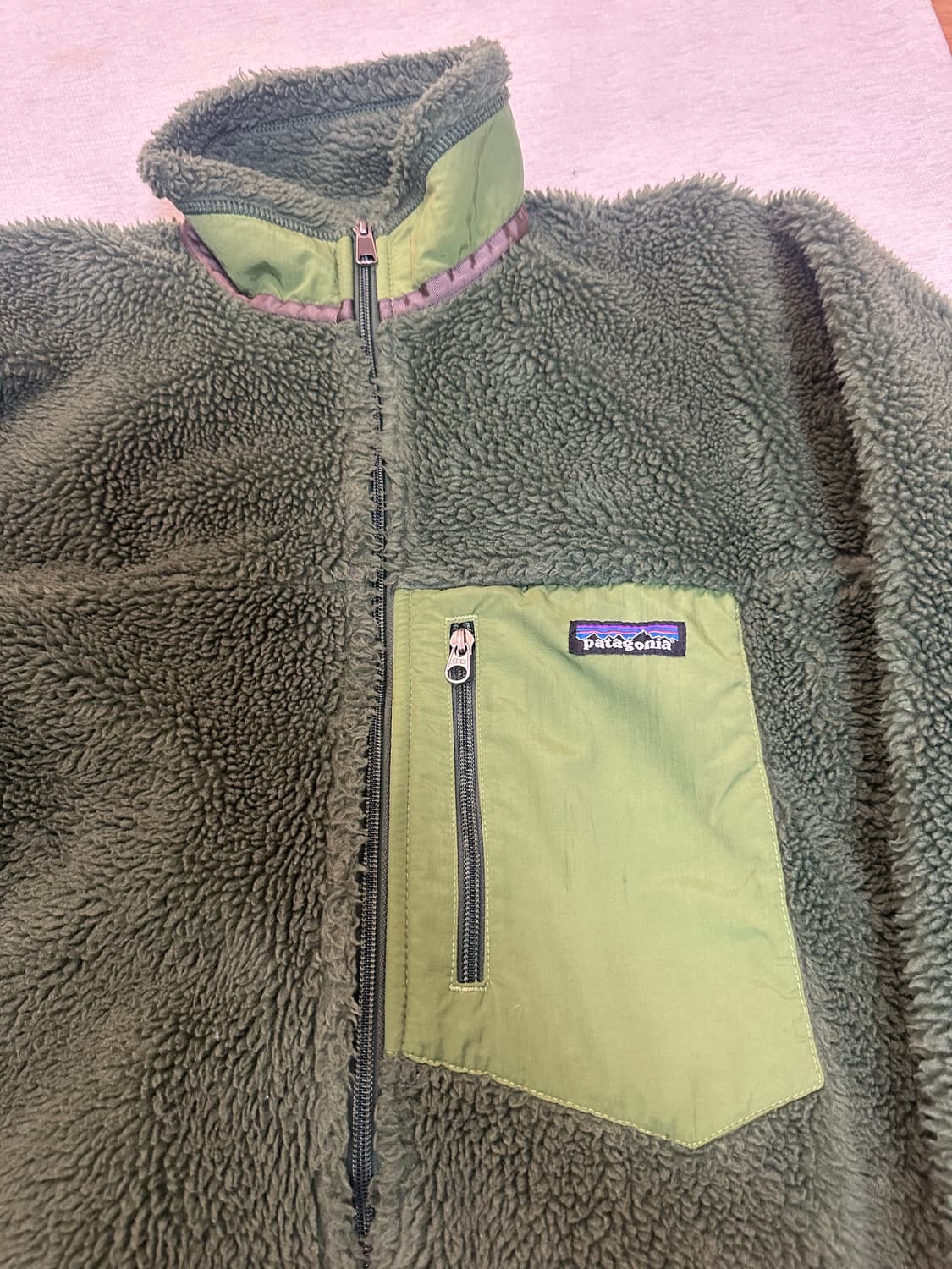 (M)00s 파타고니아 빈티지 레트로 그린 상품이미지2