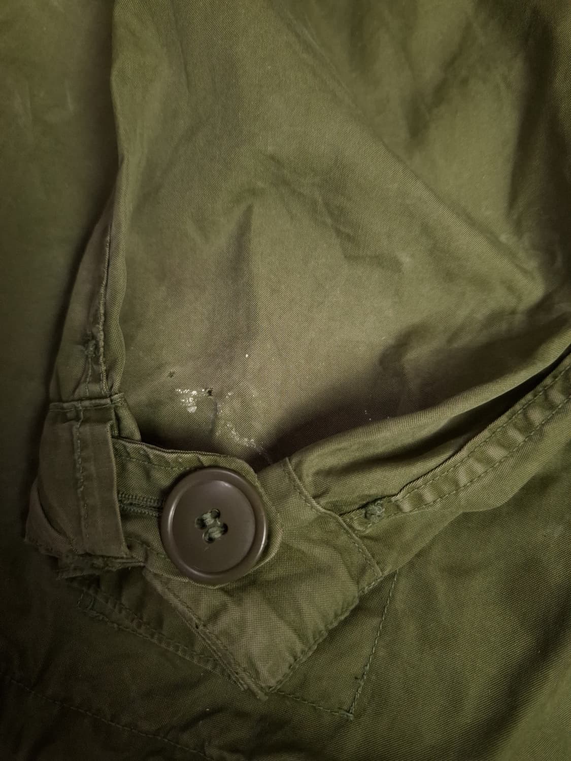 오리지날 미군 M-65 개파카 후드 양털 엑스스몰 사이즈 풀셋트 상품이미지6