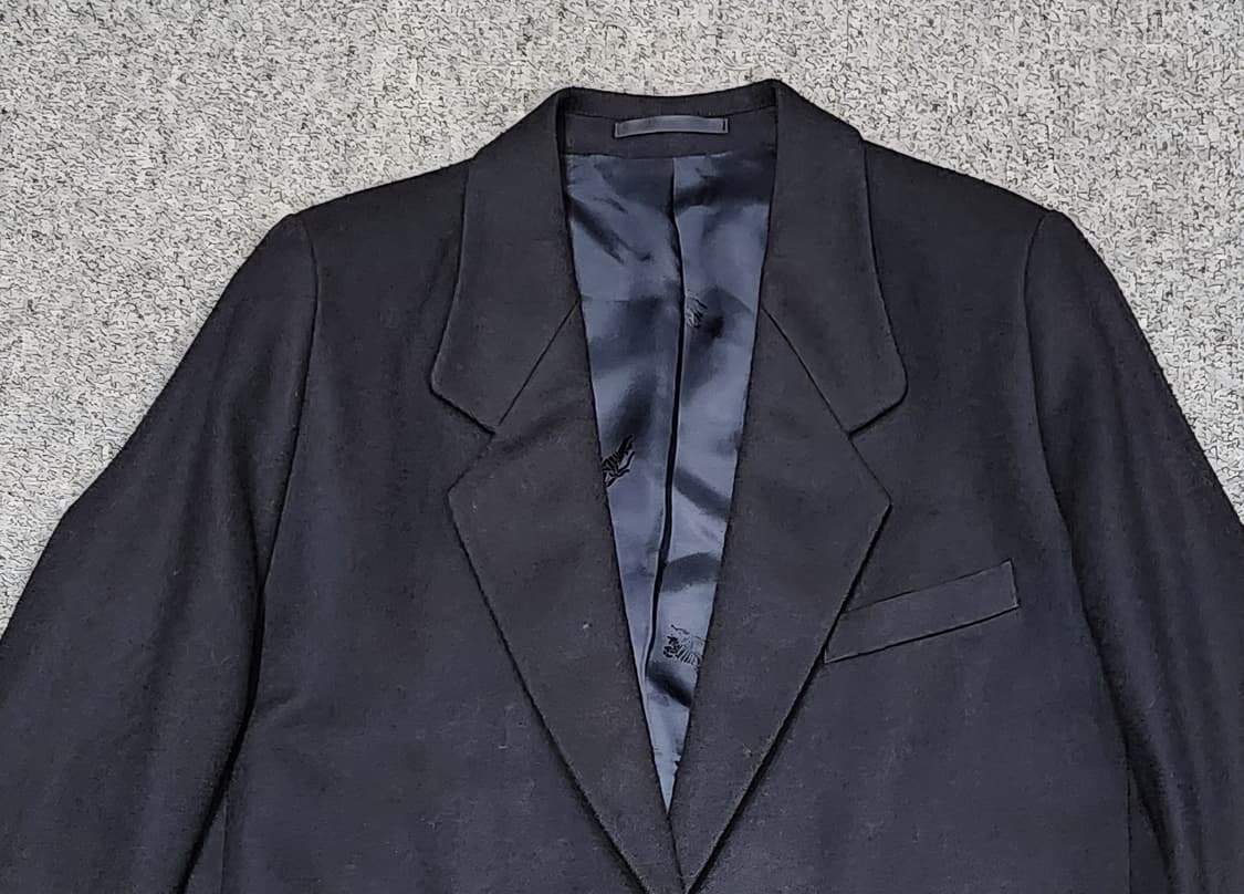 버버리 런던 빈티지 금장 버튼 울 블레이저 자켓 12다크네이비 상품이미지4