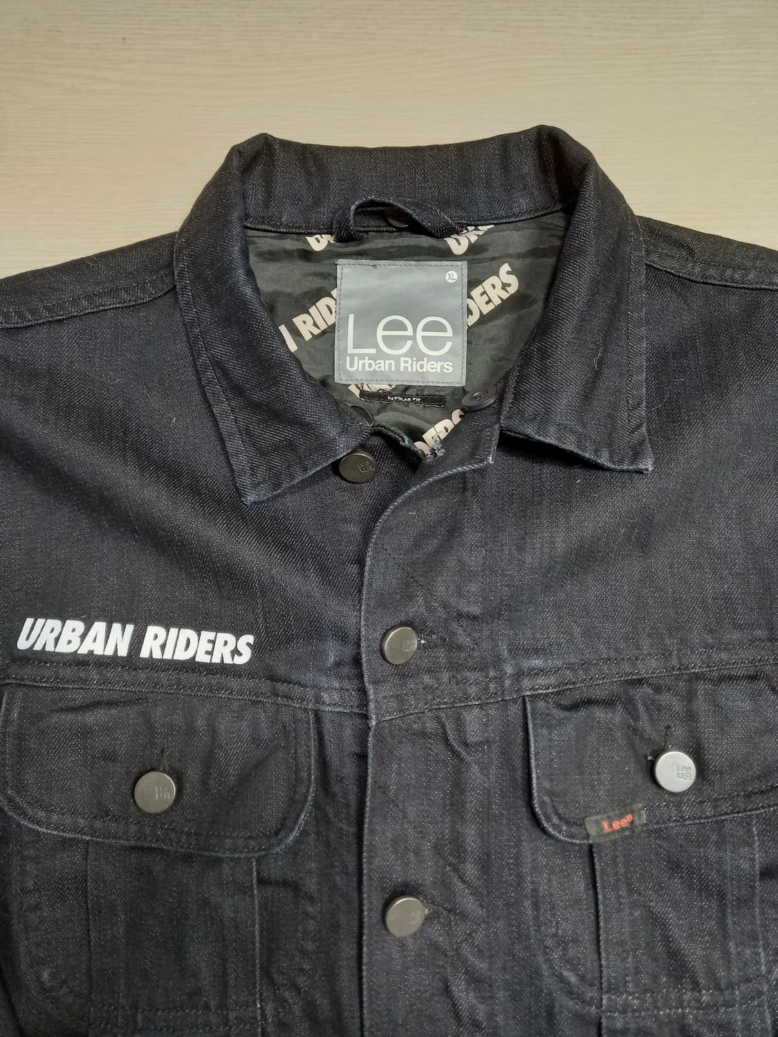 XL105 Lee URBAN RIDERS 데님자켓 블랙 XL-457 상품이미지4