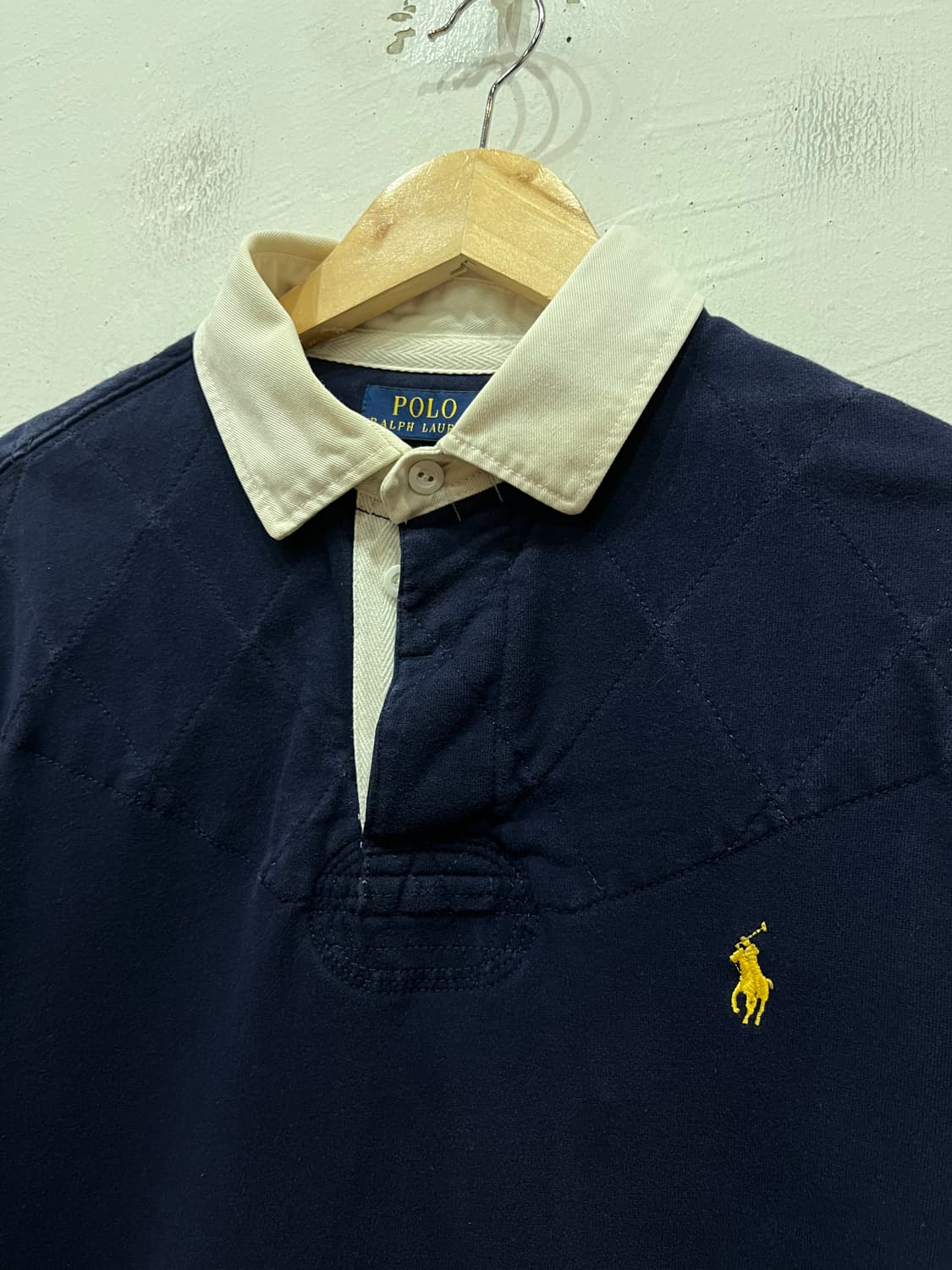 폴로랄프로렌 엘보패치 럭비티 네이비 L 상품이미지3