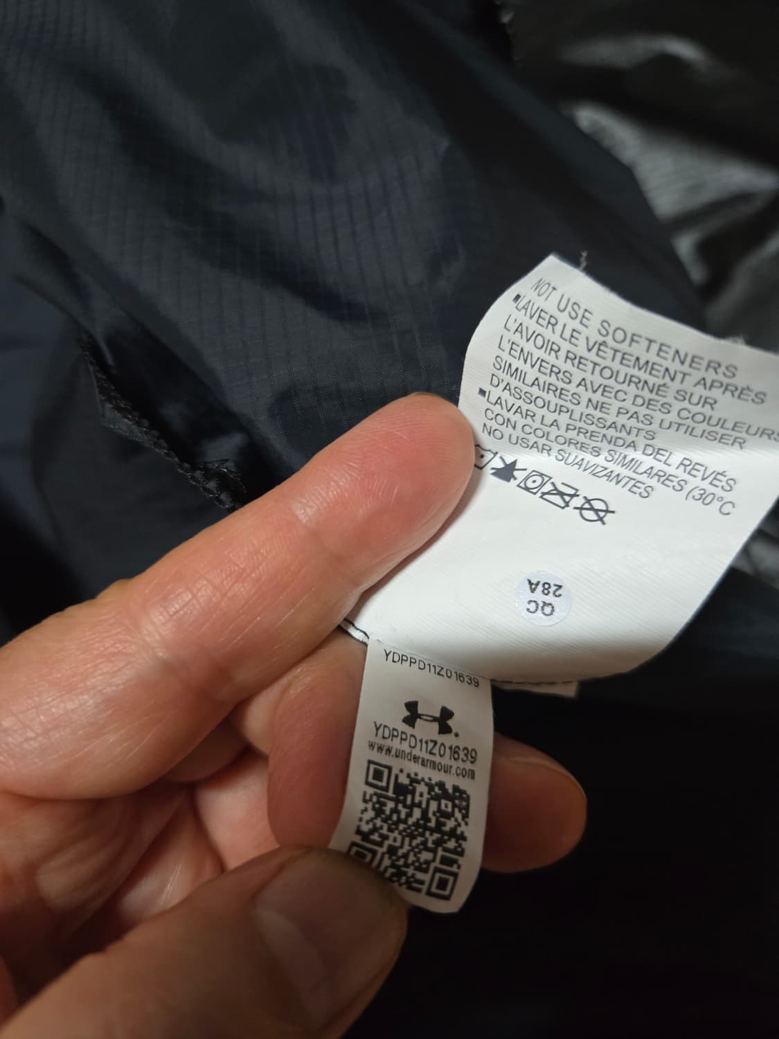 언더아머  여성 아노락 바람막이 상품이미지10