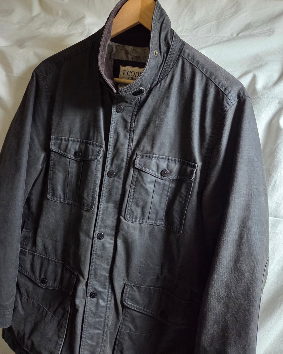 F.CODE 페라로 코티드 자켓 다크브라운 105 상품이미지9