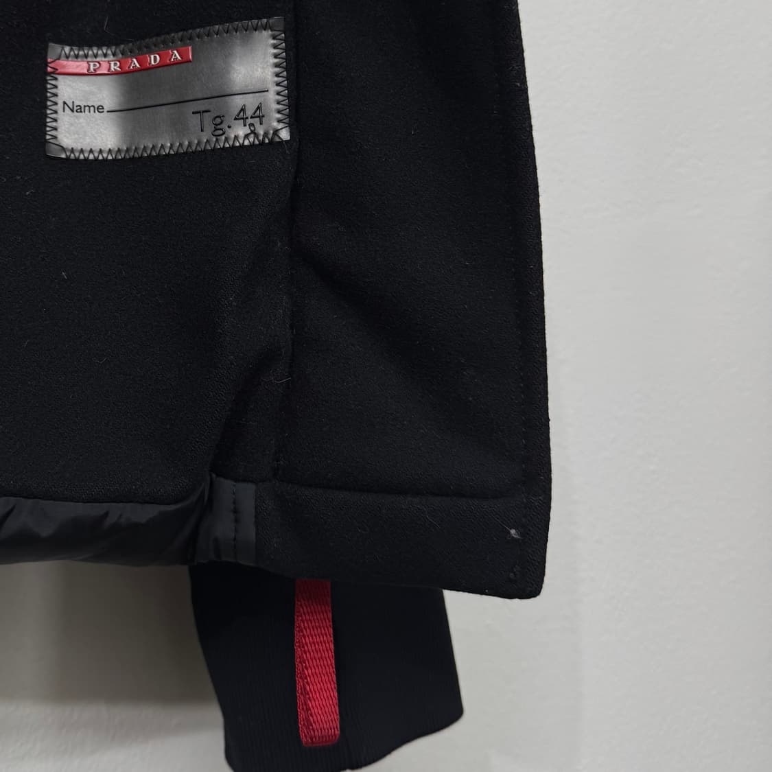 00s 프라다 스포츠 나일론 패디드 자켓 상품이미지5