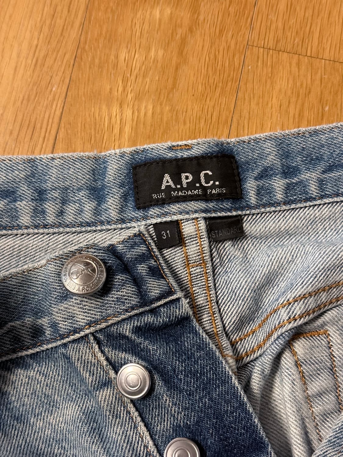 A.P.C. 쁘띠스탠 31 진짜 워싱 상품이미지5