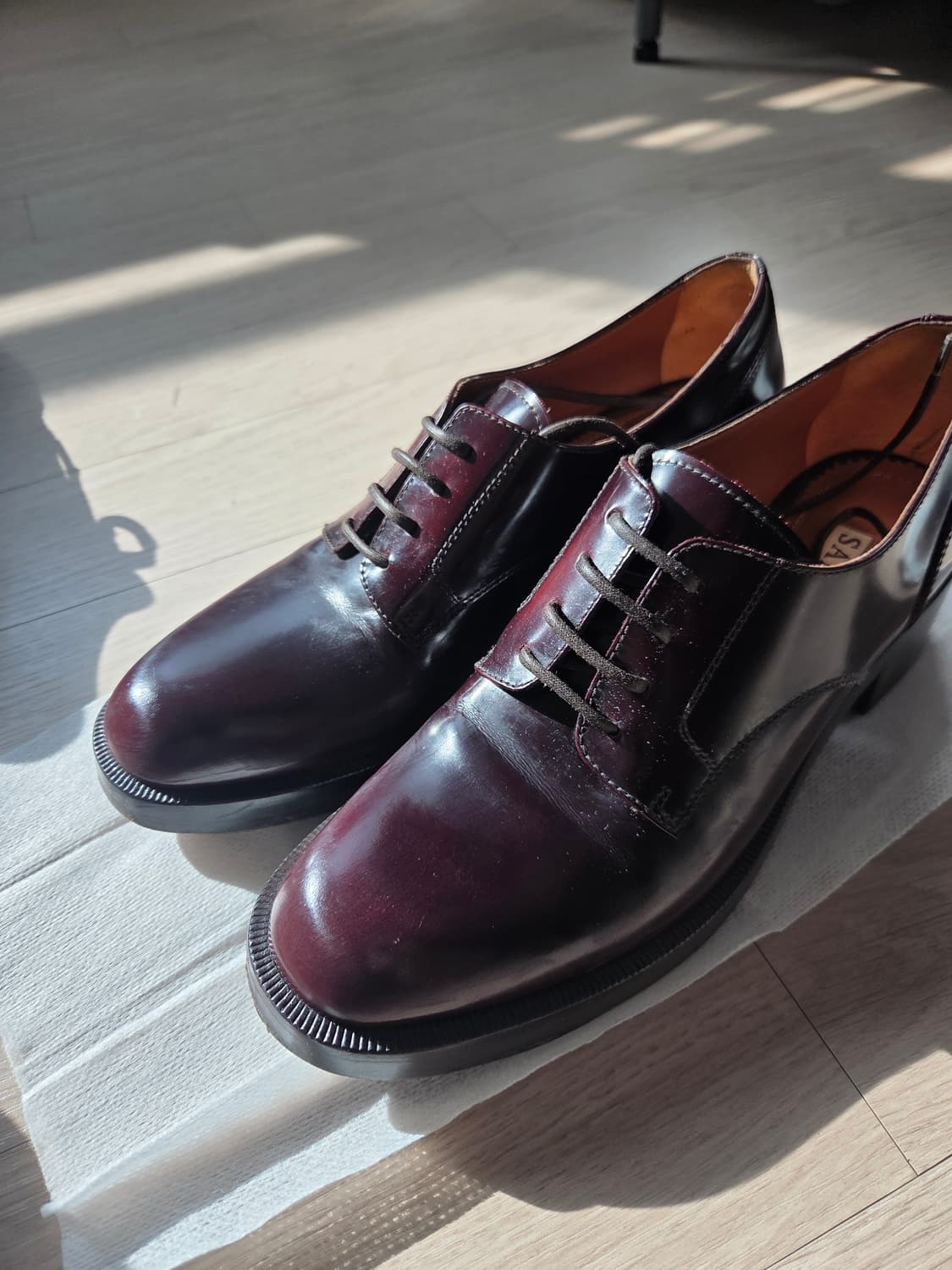 SARTORE 사토레 프랑스 더비슈즈 옥스퍼드 구두 230 36 1/2 상품이미지1