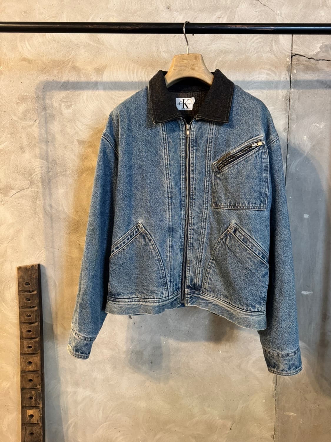 캘빈클라인 데님 트러커 자켓 100 상품이미지1