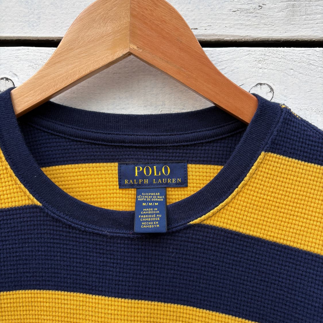 Polo 폴로 스트라이프 와플티 롱슬리브 상품이미지4