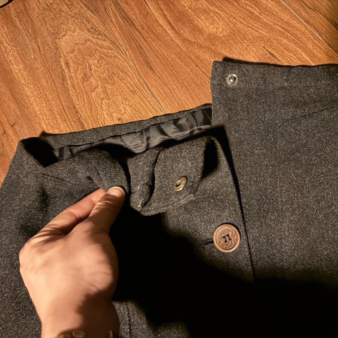 POLO RALPH LAUREN WOOL SINGLE COAT L 상품이미지6