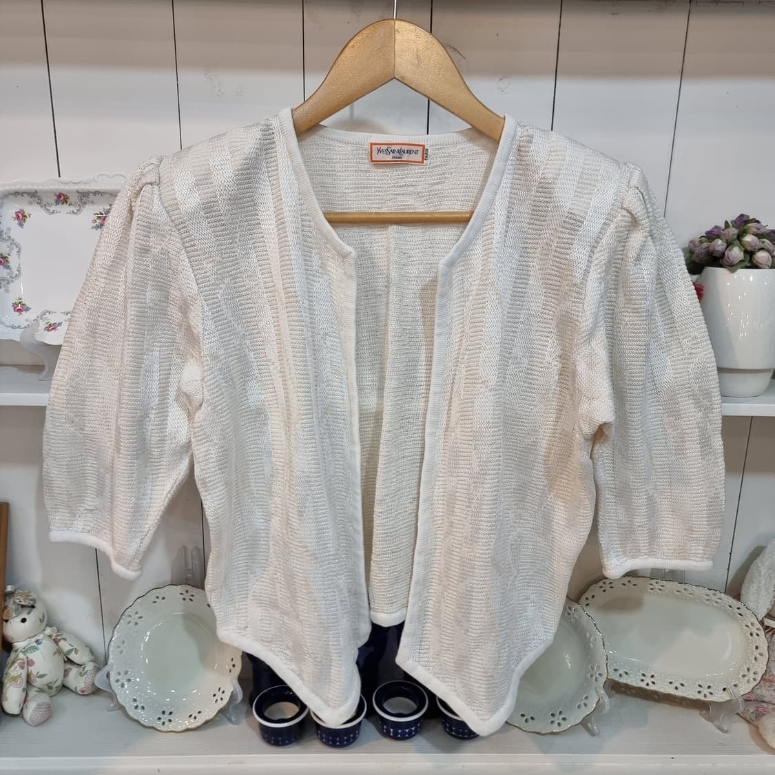 (Yves Saint Laurent/입생로랑) 니트 볼레로 가디건 상품이미지1