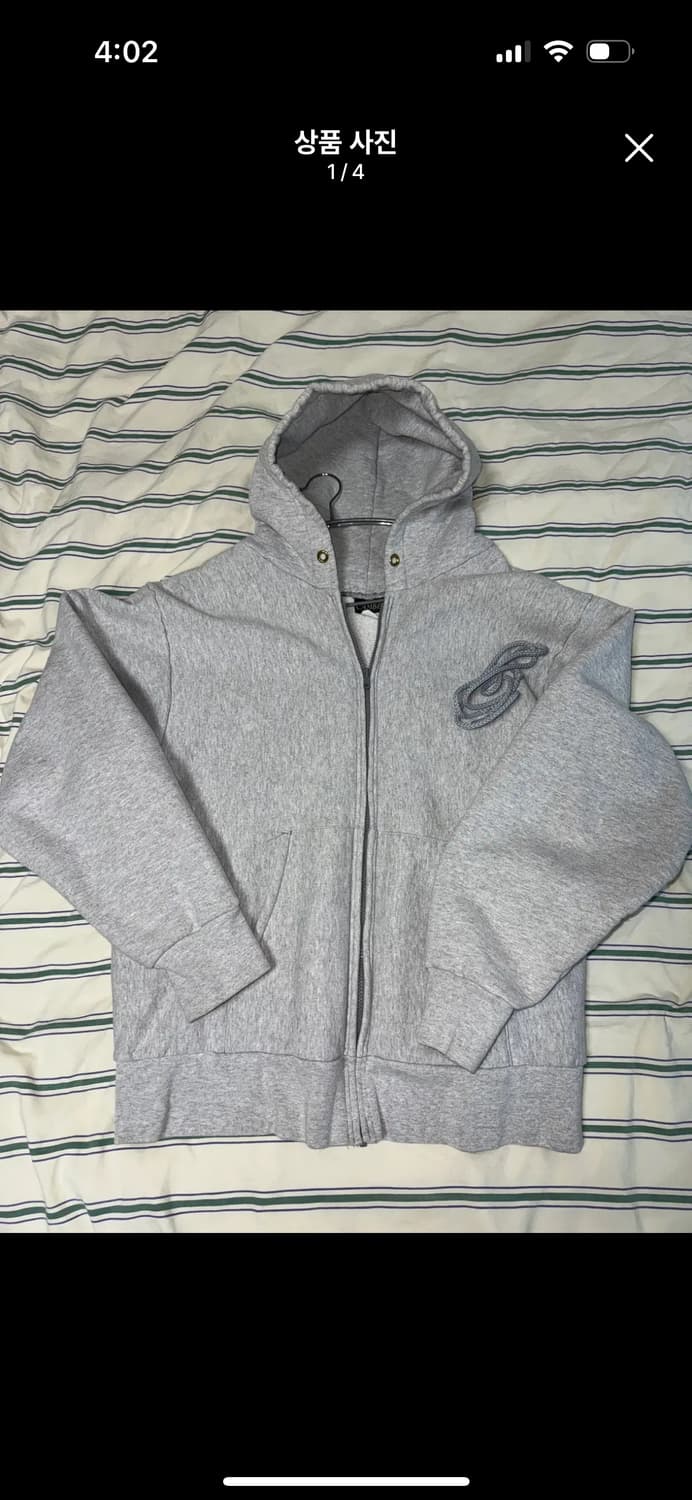 캠버 후디 집업 상품이미지1