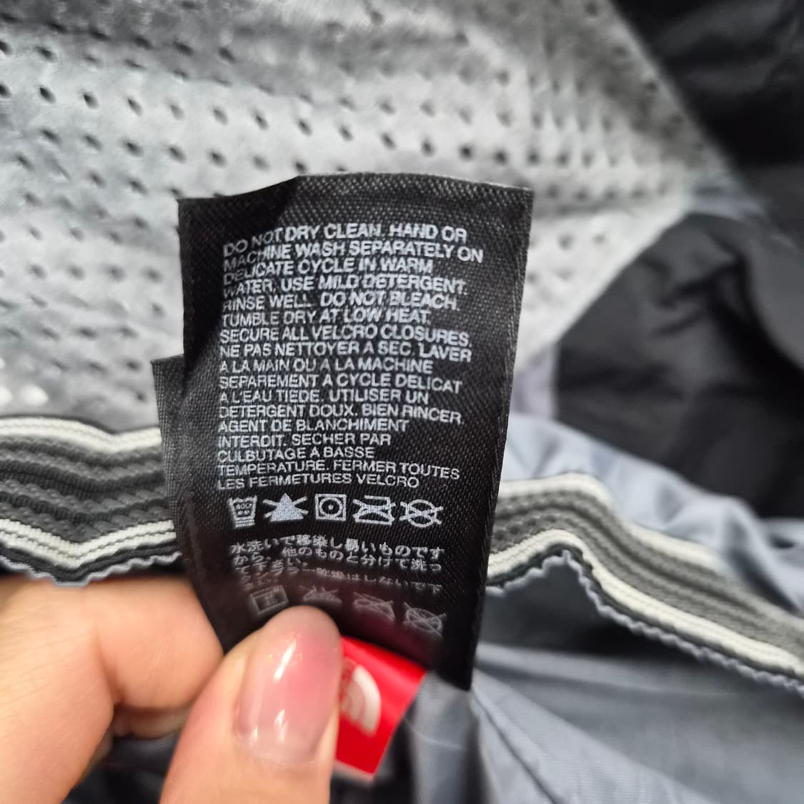 노스페이스 블랙 바람막이 자켓 남성 M 상품이미지10