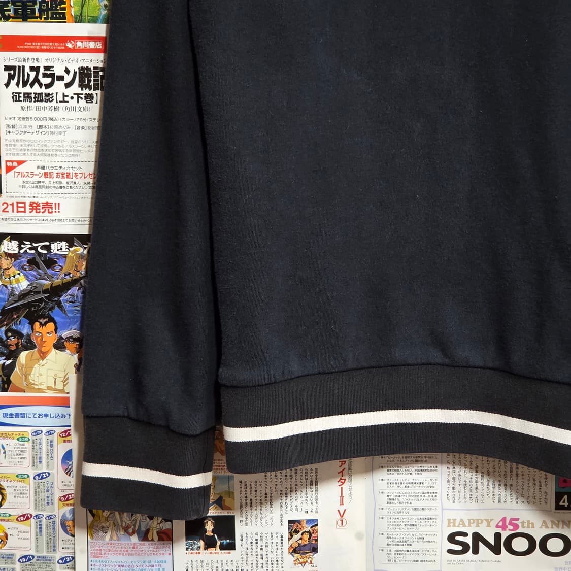 에스크 Y2K 헨리넥 케이프 후드티 상품이미지7