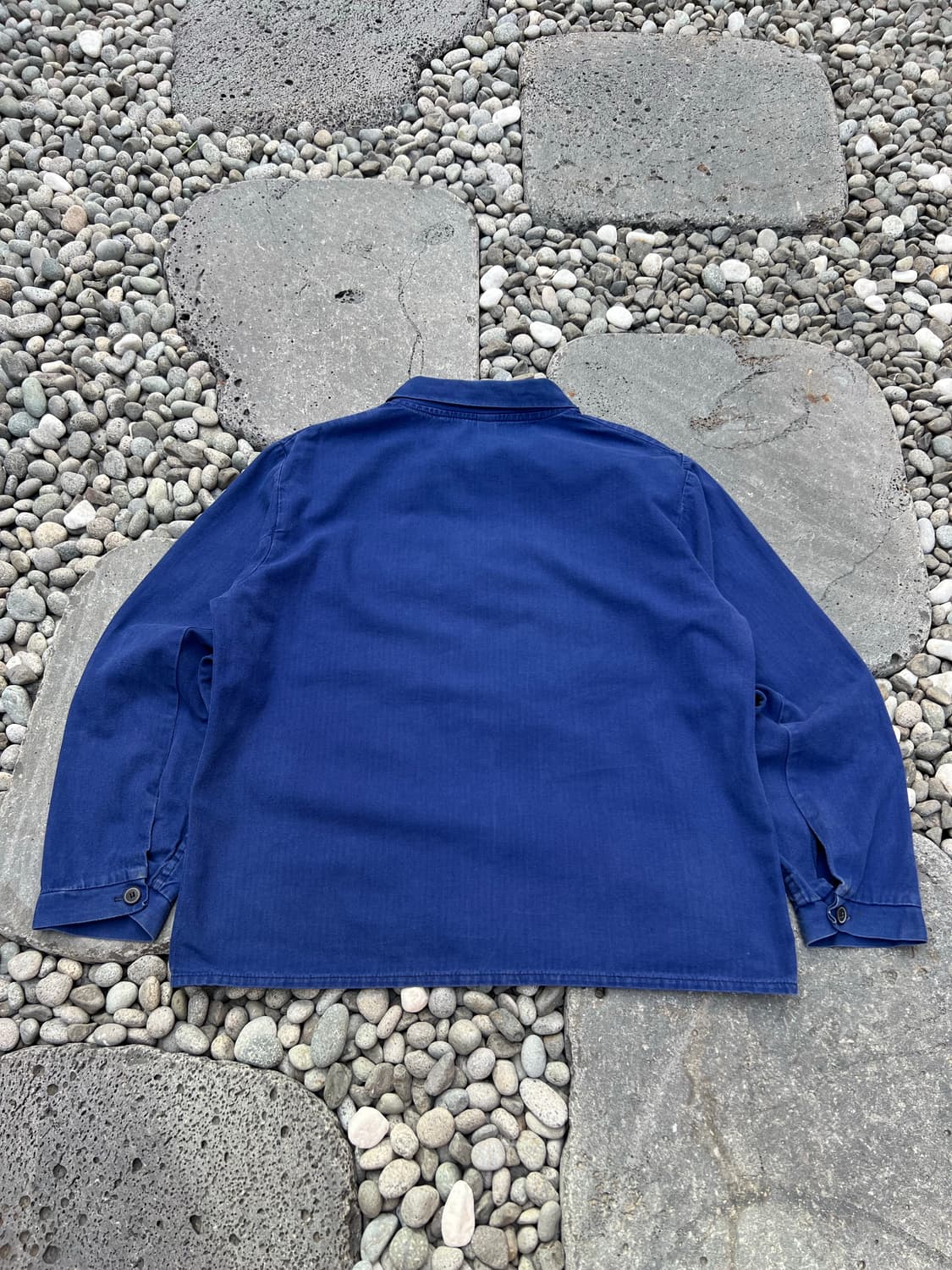 OLD GEKRUMPFT 2POCKET HBT 빈티지프렌치워크자켓 상품이미지2