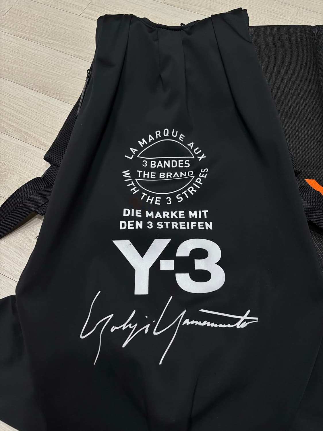 Y-3 요지야모토 백팩 상품이미지5