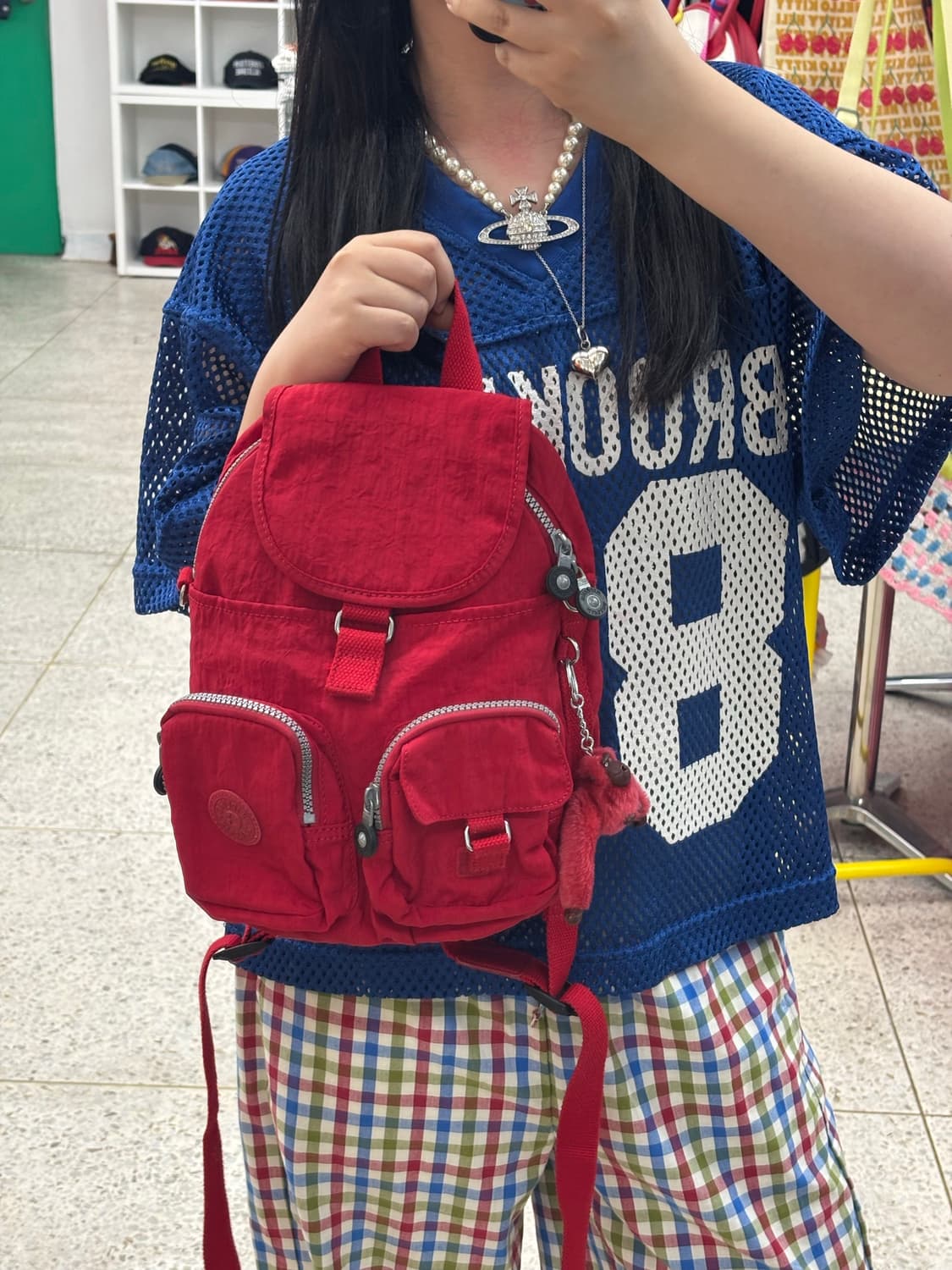 Vintage Kipling Mini Backpack 상품이미지8