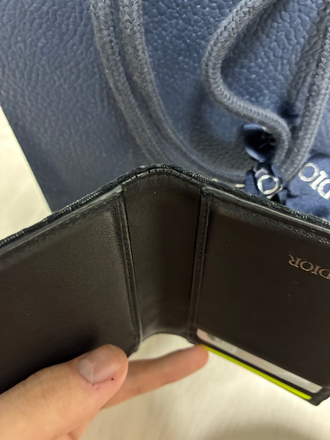디올 오블리크 카드지갑 상품이미지8