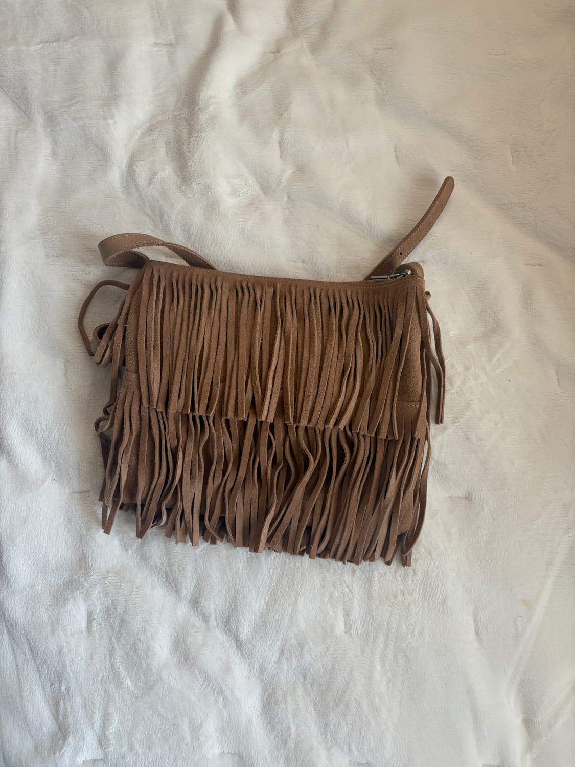 미닛뮤트 프린지 스웨이드 가방 상품이미지2