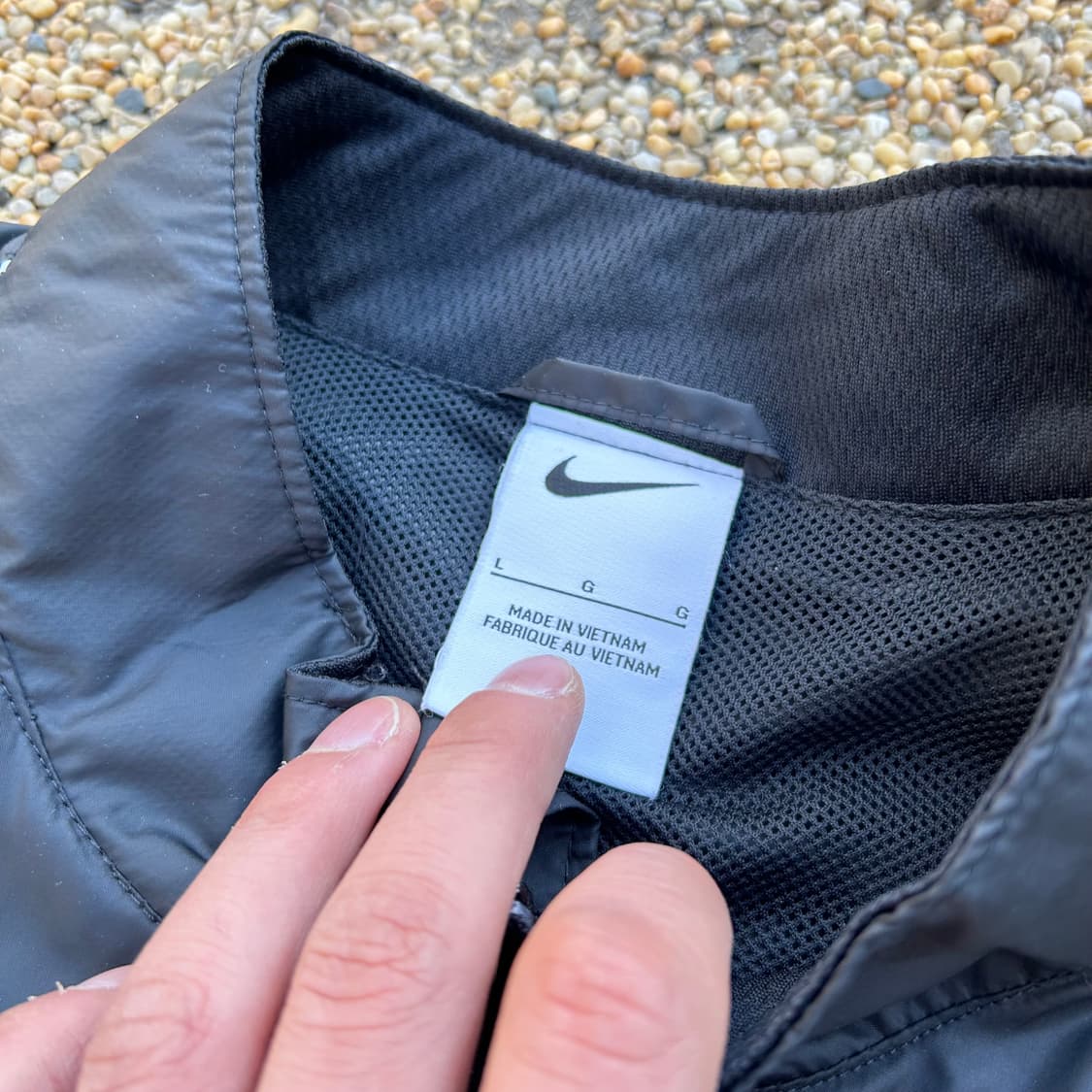 나이키(NIKE) 블랙 바람막이 자켓 상품이미지4