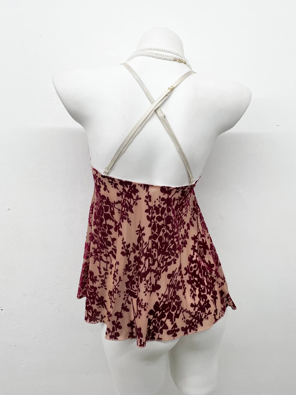 오리엔탈 플로럴 버튼 슬립 상품이미지4