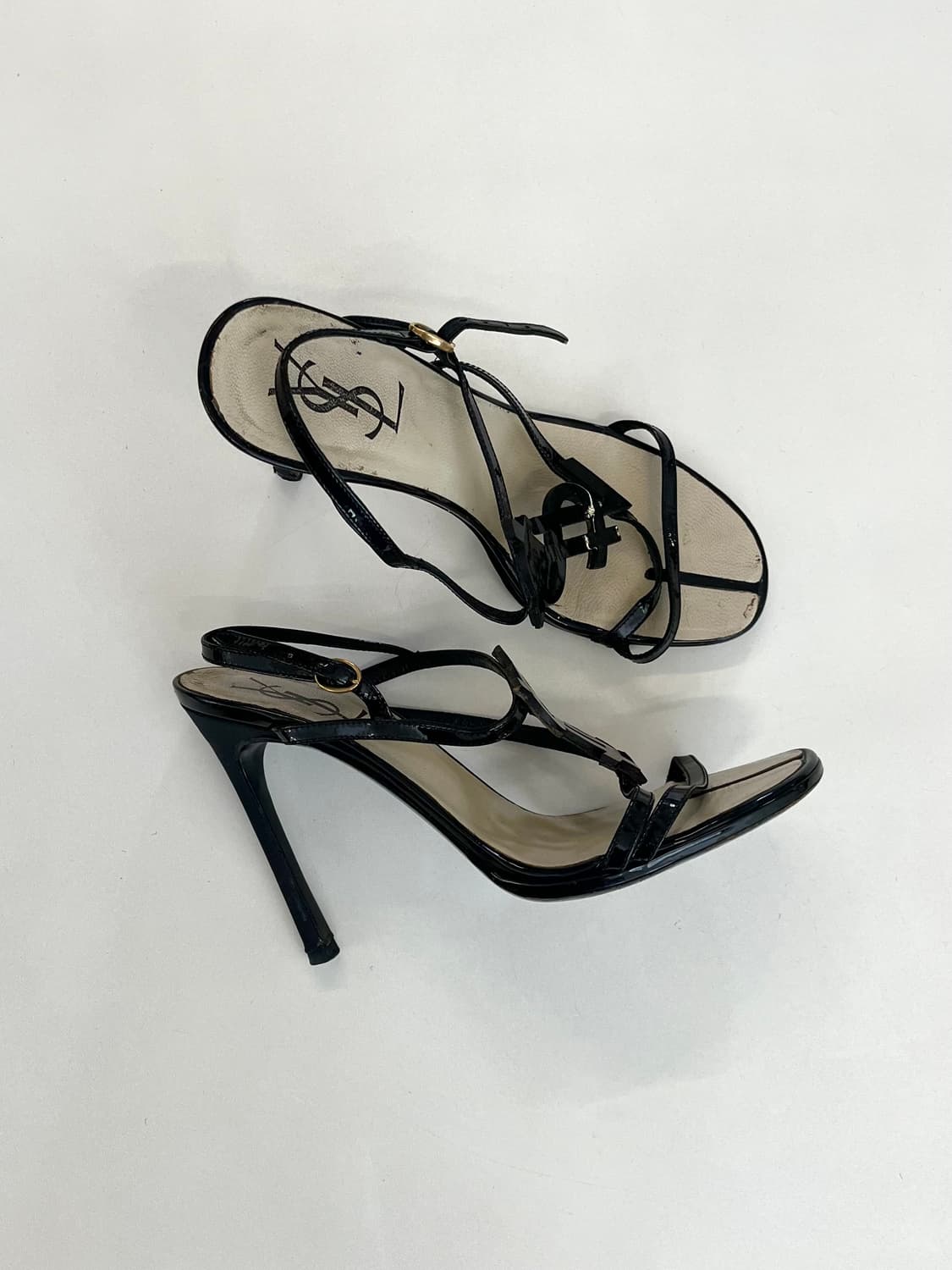 생로랑 레더 히어로 샌들 힐 상품이미지6