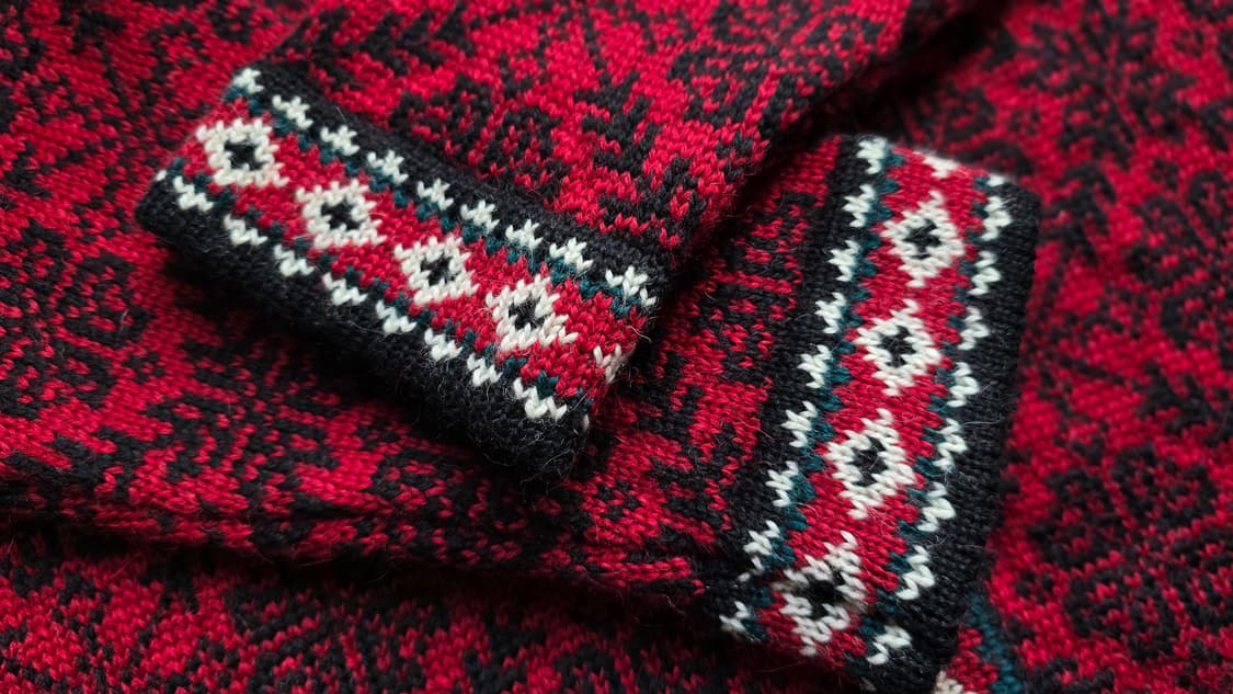 L.L.Bean 엘엘빈 노르딕 가디건  Merino wool 100% 상품이미지4