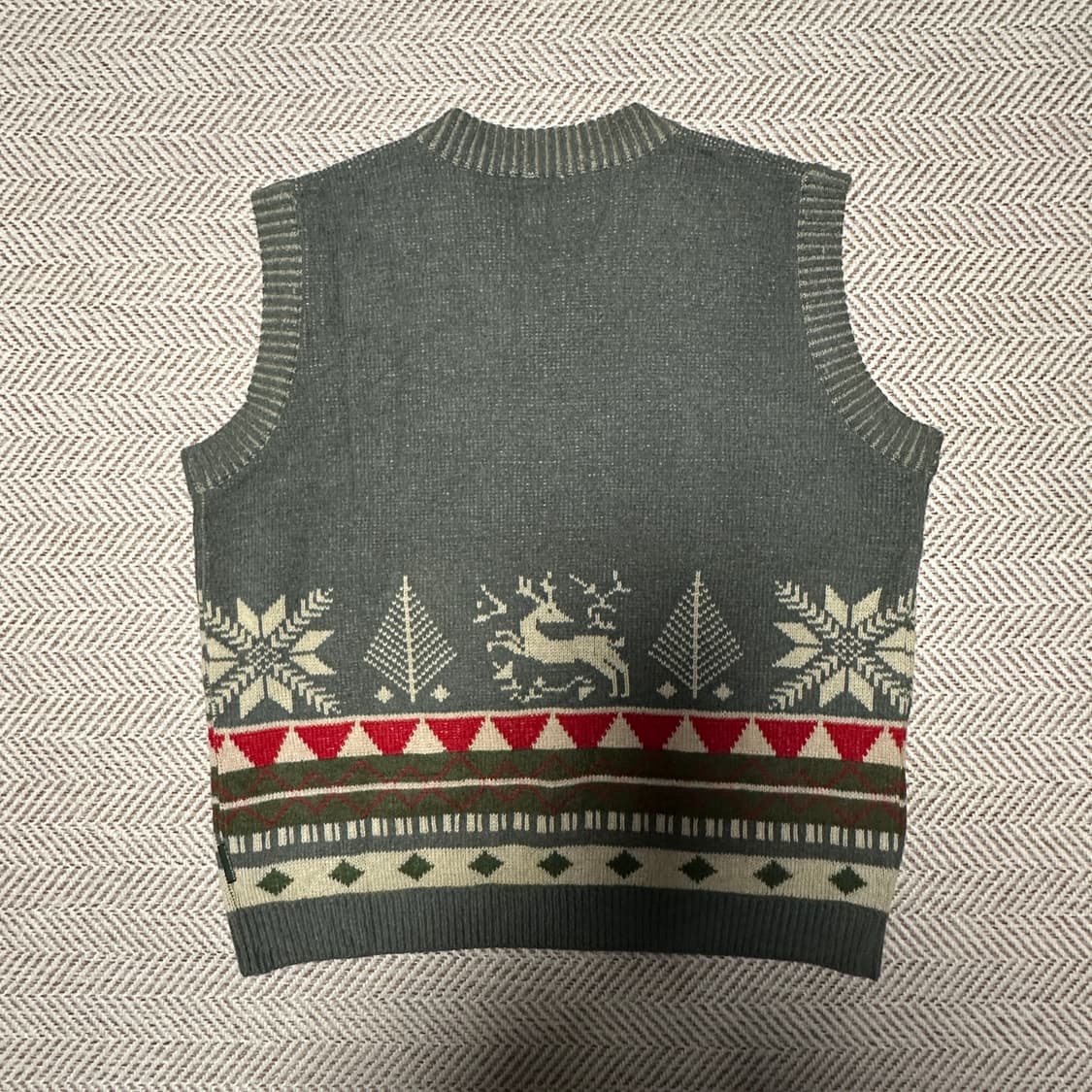 NIGEL CABOURN japan made knit vest 상품이미지2