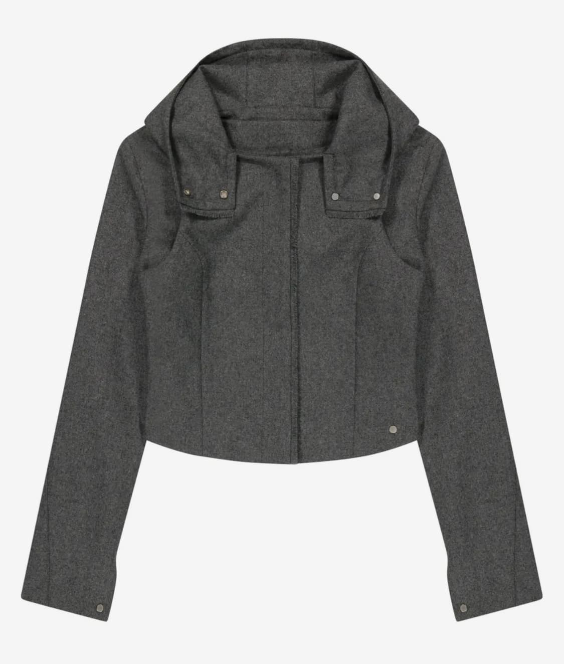 오호스 레이어드 볼레로 울 자켓 상품이미지1