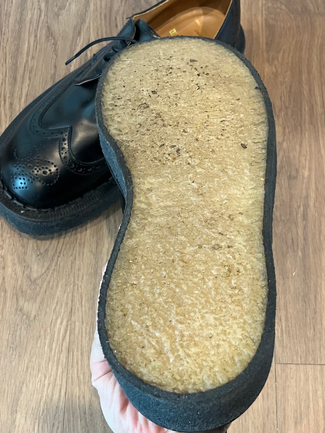 꼼데가르송 조지콕스 윙팁 uk9 상품이미지4