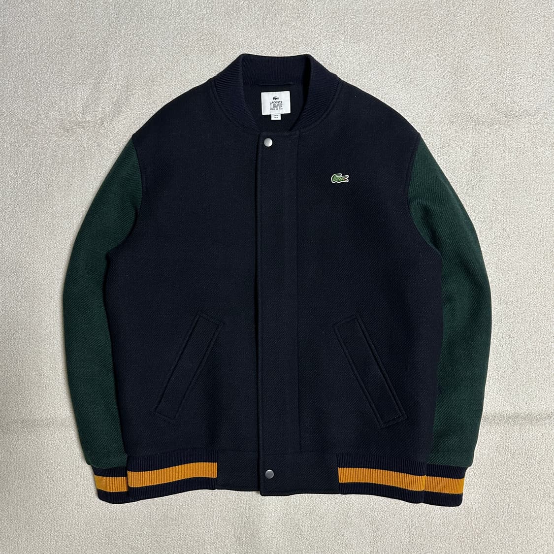 라코스테 라이브 레트로 로고 스타디움 점퍼 상품이미지2