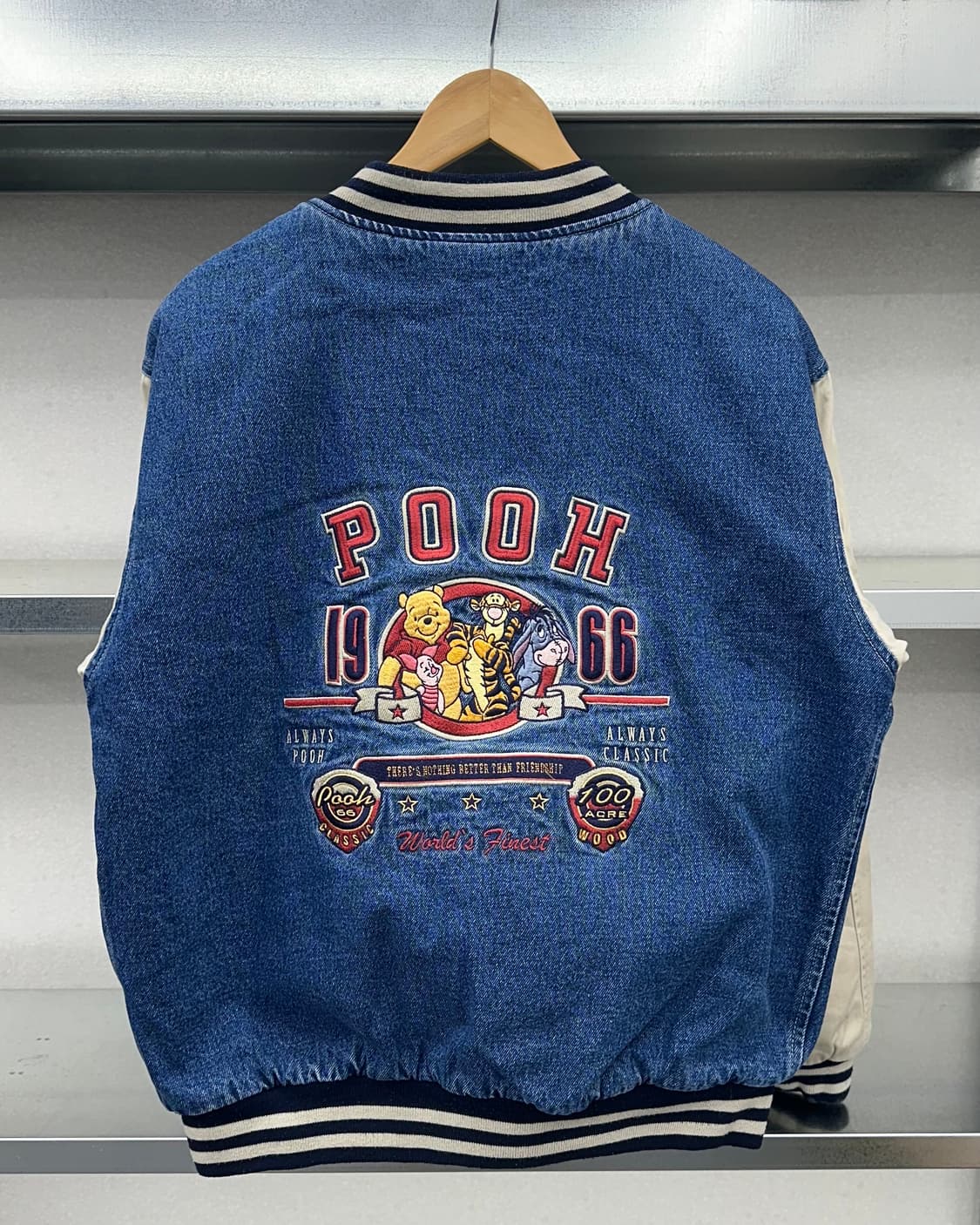 (S)90'S DISNEY 바시티 점퍼-M1173 상품이미지7