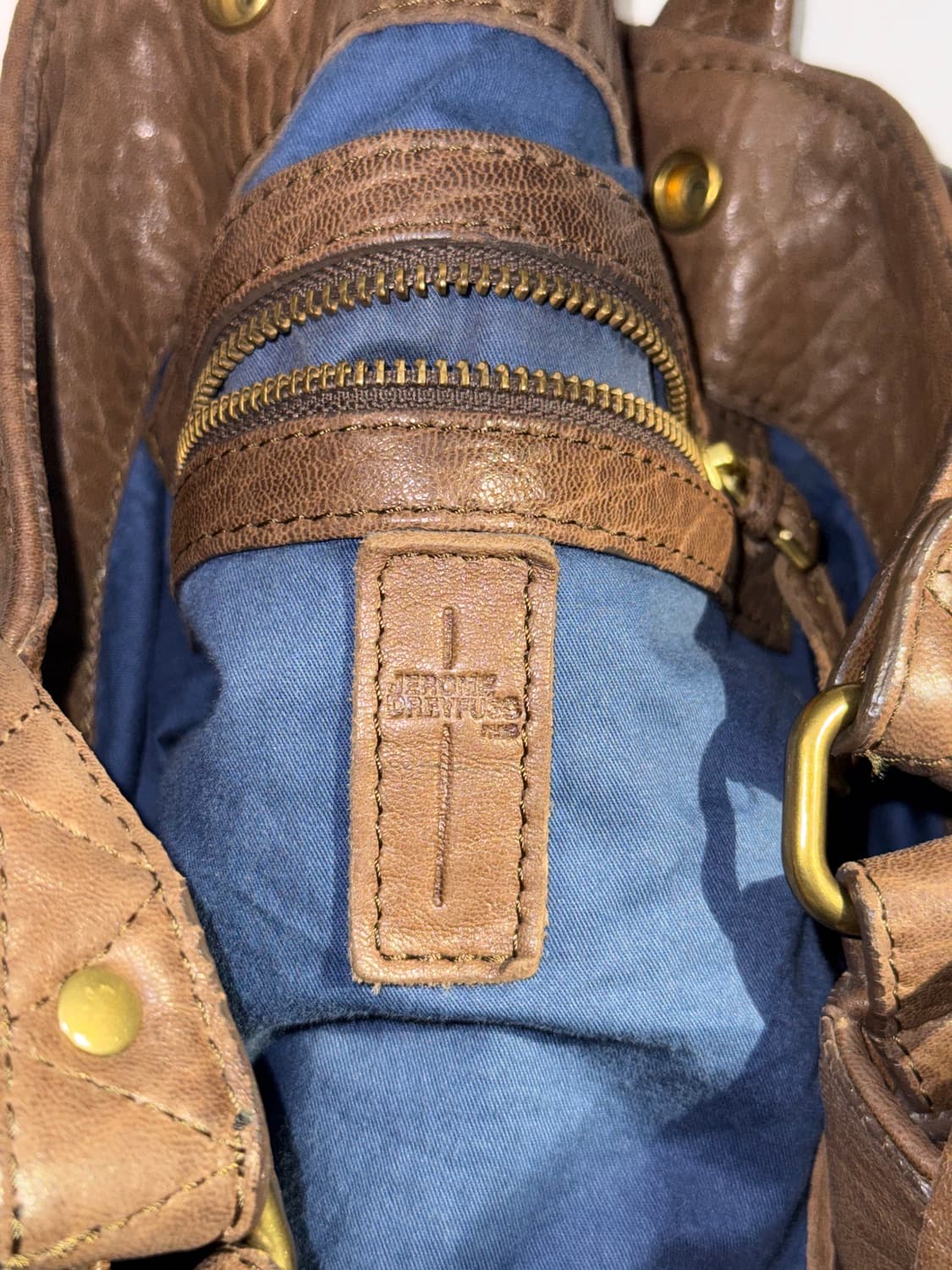 Jerome Dreyfuss brown multi pocket 투웨이백 상품이미지6