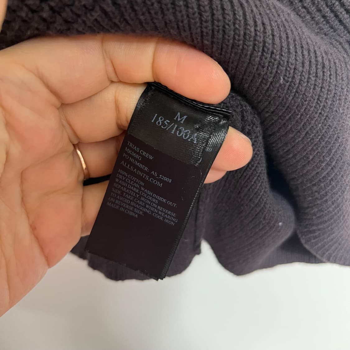 올세인츠 니트 스웨터 m 상품이미지3