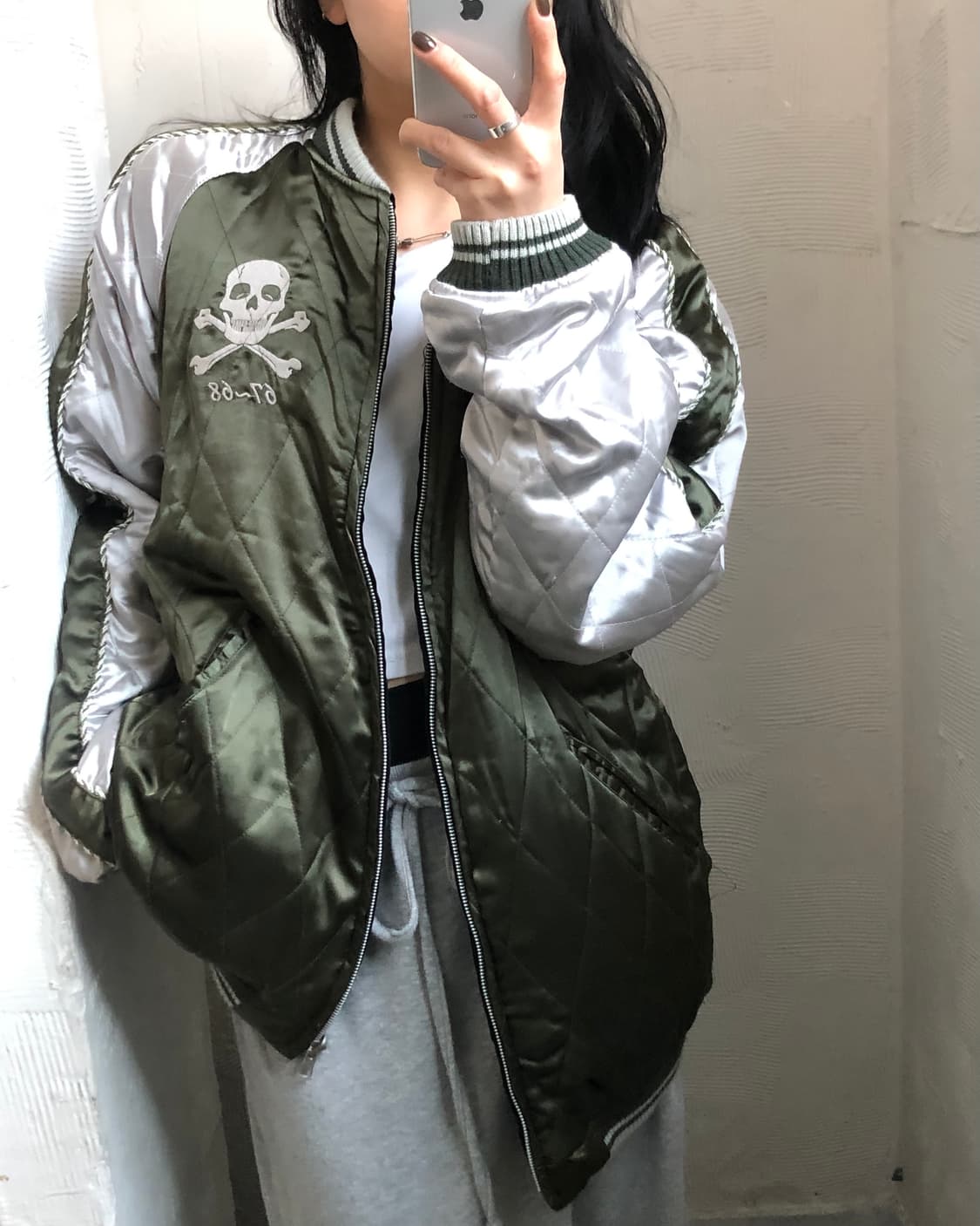 Hysteric Glamour 히스테릭글래머 리버시블 스카쟌 자켓 상품이미지3