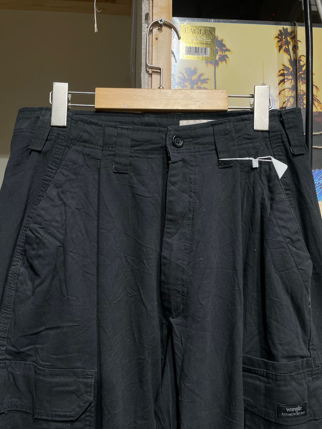 랭글러 블랙 카고팬츠 상품이미지3