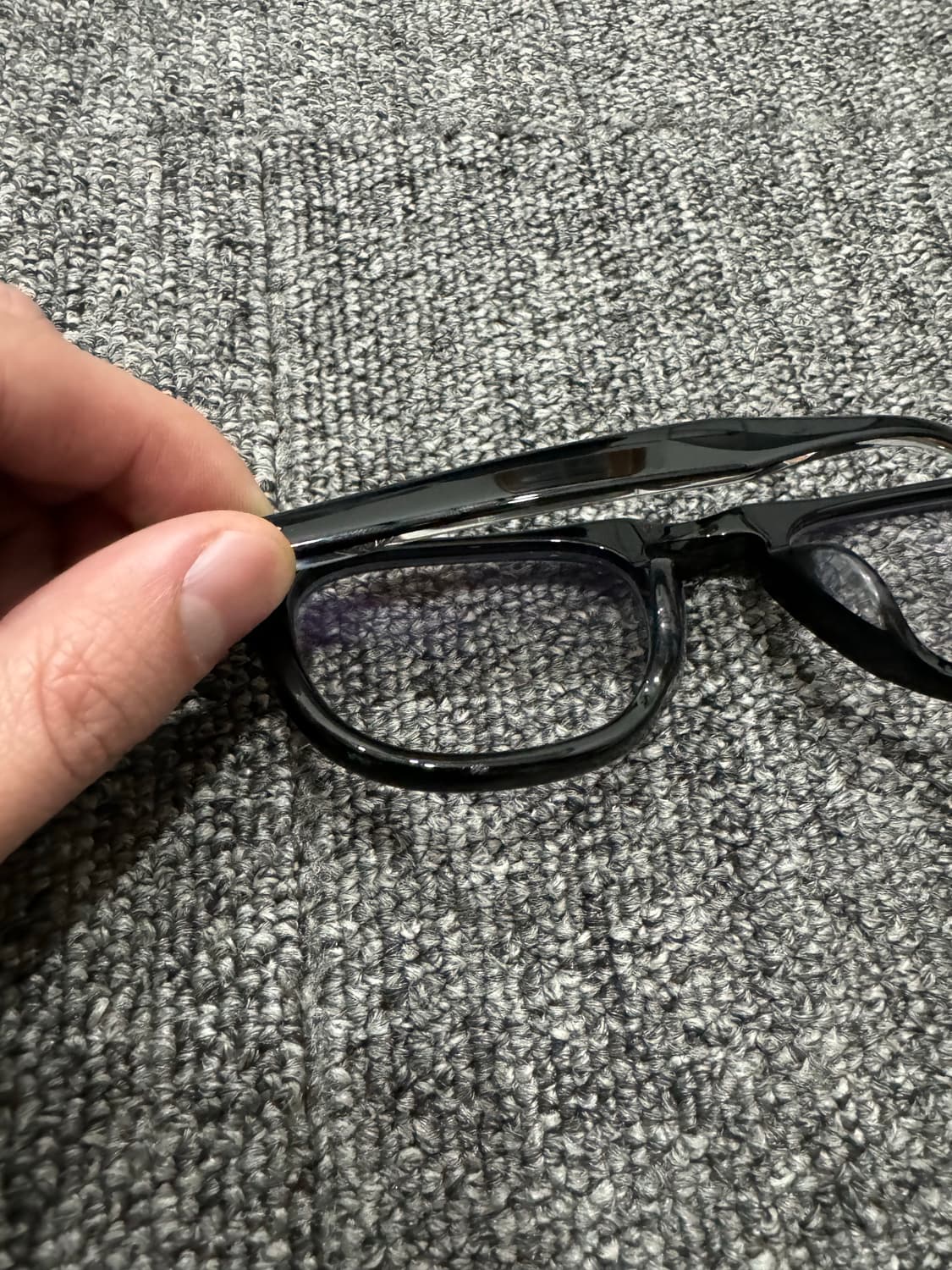 어크루 NOS 11 홀리데이 하이브릿지 보잉 안경 BK 상품이미지8