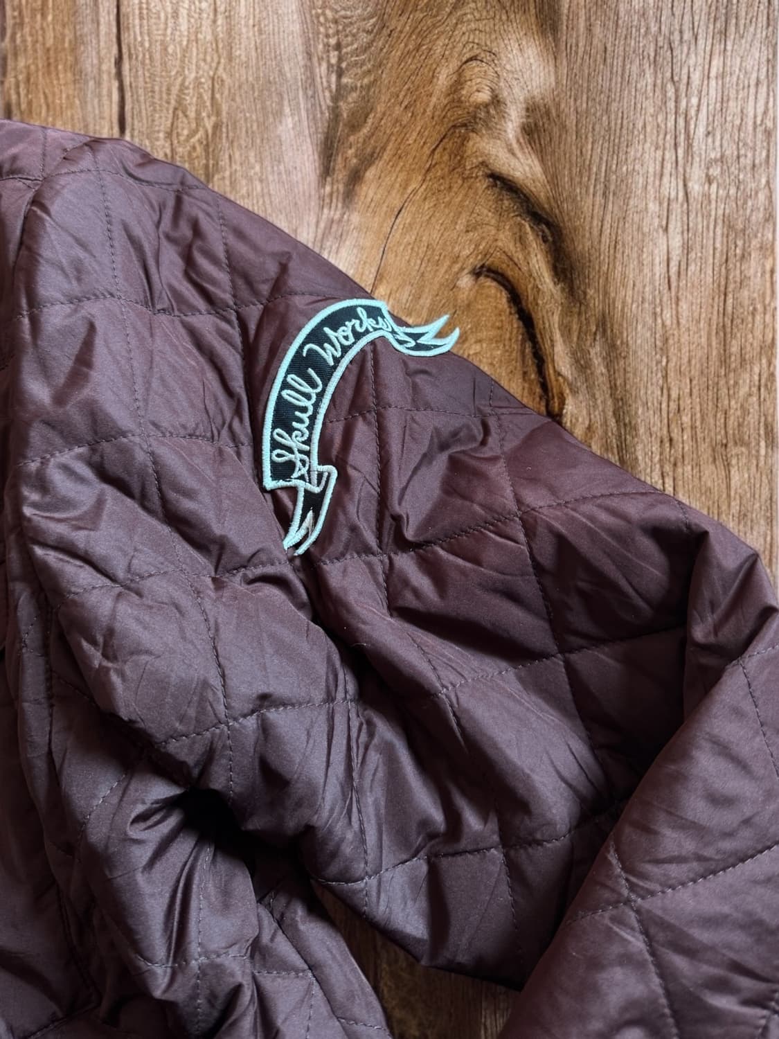 스컬웍스 다이아몬드 퀼팅 웨스턴 셔츠 자켓 상품이미지6