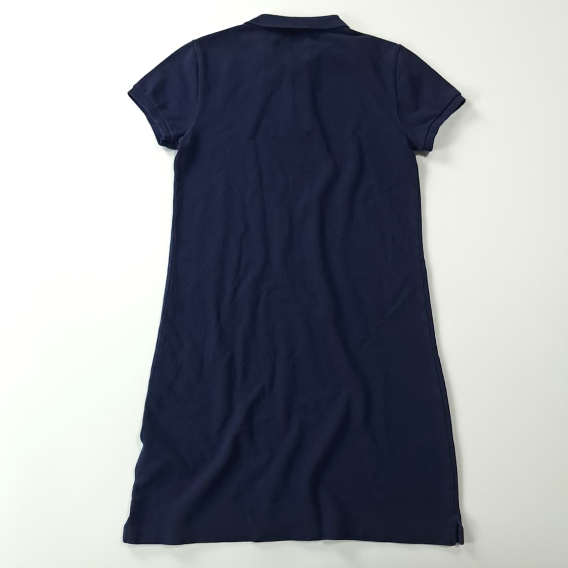 CK174 S 폴로 화이트포니 다크네이비 메쉬 미니 원피스 상품이미지7